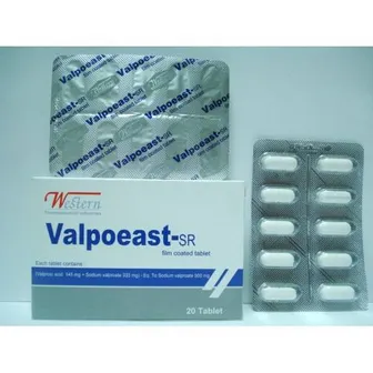 Valpoeast SR | Depressive Disorders | 500 mg | 20 Tab