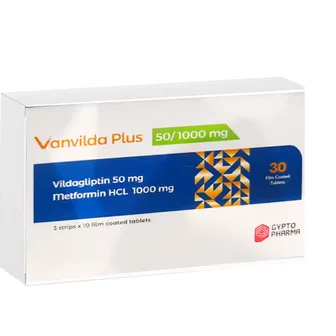 Vanvilda Plus | 50 /1000 mg | 30 Tablets
