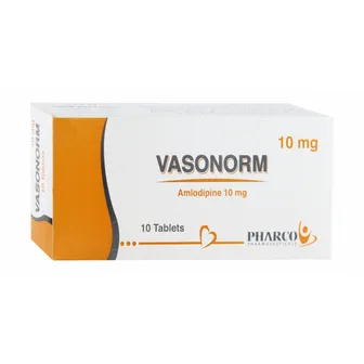 Vasonorm | High Blood Pressure 10mg | 10 Tabs