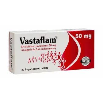 Vastaflam Anti inflammatory 50mg | 20 Tabs