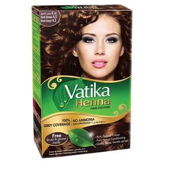 Vatika | Henna Hair Dye | Dark Brown