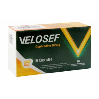 Velosef Antibiotic 500mg | 16 Caps