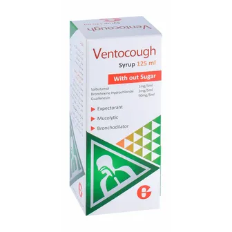 Ventocough Susp Without Sugar Bronchitis | 125ml