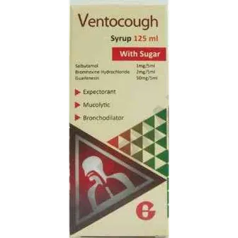 Ventocough Susp With Sugar Bronchitis | 125ml
