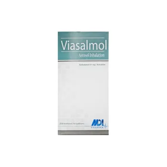 Viasalmol | 100mcg | 200 actuation inhaler