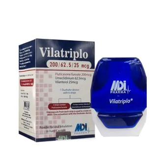 Vilatriplo 200/62.5/25mcg Inhaler