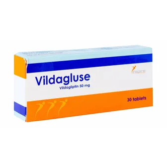 Vildagluse Diabetes 50mg | 30 Tabs