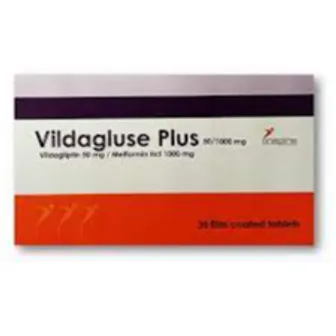 Vildagluse Plus Diabetes Problems 50mg/1000mg | 30 Tabs
