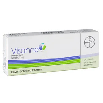 Visanne to Treat Endometriosis 2mg | 28 Tabs