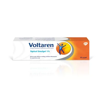 Voltaren | Emulgel for Muscle & Back Pain Relief 1% | 25gm