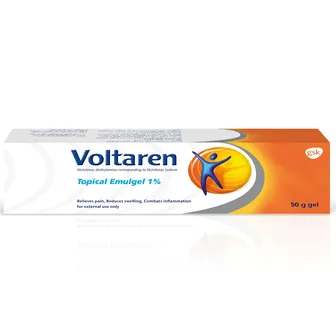 Voltaren | Emulgel for Muscle & Back Pain Relief 1% | 50gm