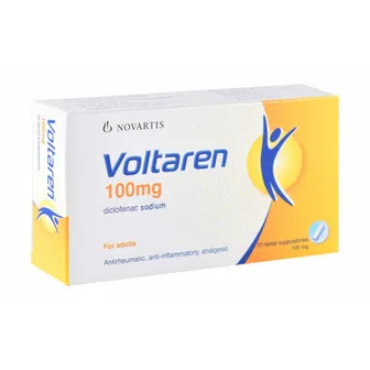 Voltaren | Pain Reliever 100mg | 10 Supp