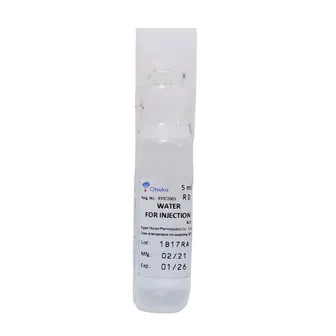 Water injection 5 cm
