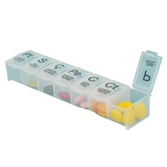 Weekly Pill Organizer | 7 Grid