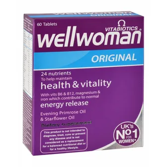 Wellwoman Original Dietary Supplement Energy release | 60 Tabs