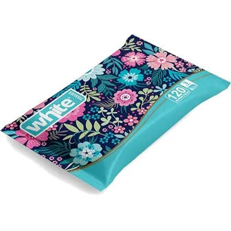 White | Go Pack | 120 Tissues