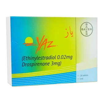 Yaz Contraceptive Pills 2mcg\3mg | 28 Tabs