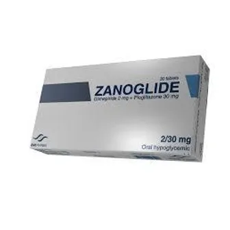 Zanoglide | Type 2 Diabetes | 30/2 mg | 30 Tab