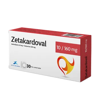 Zetakardoval | 10/160 mg | 30 Tablet
