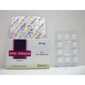 ZINC ORIGIN 20MG 20TAB