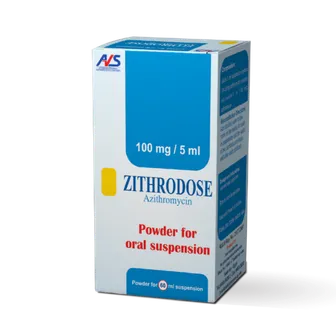 Zithrodose | Antibiotic | 100 mg | 45 ml Susp
