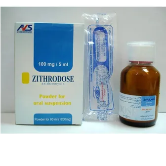 Zithrodose Antibiotic 100mg | 60ml Susp