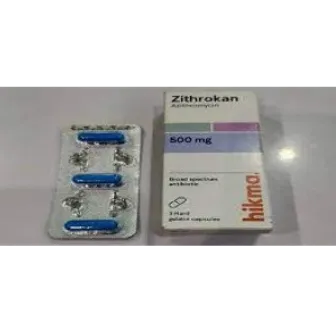 Zithrokan | Antibiotic | 500 mg | 3 Cap