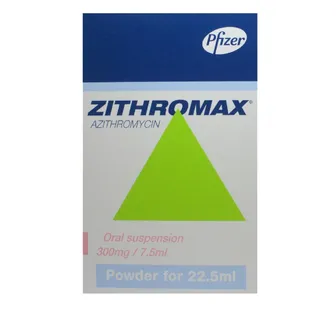 Zithromax | Antibiotic for Children | 900 mg | 22.5 ml Susp