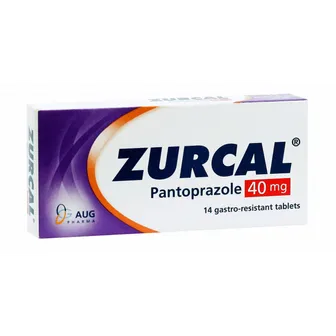 Zurcal | for Gastroesophageal Reflux 40mg | 14 Tabs